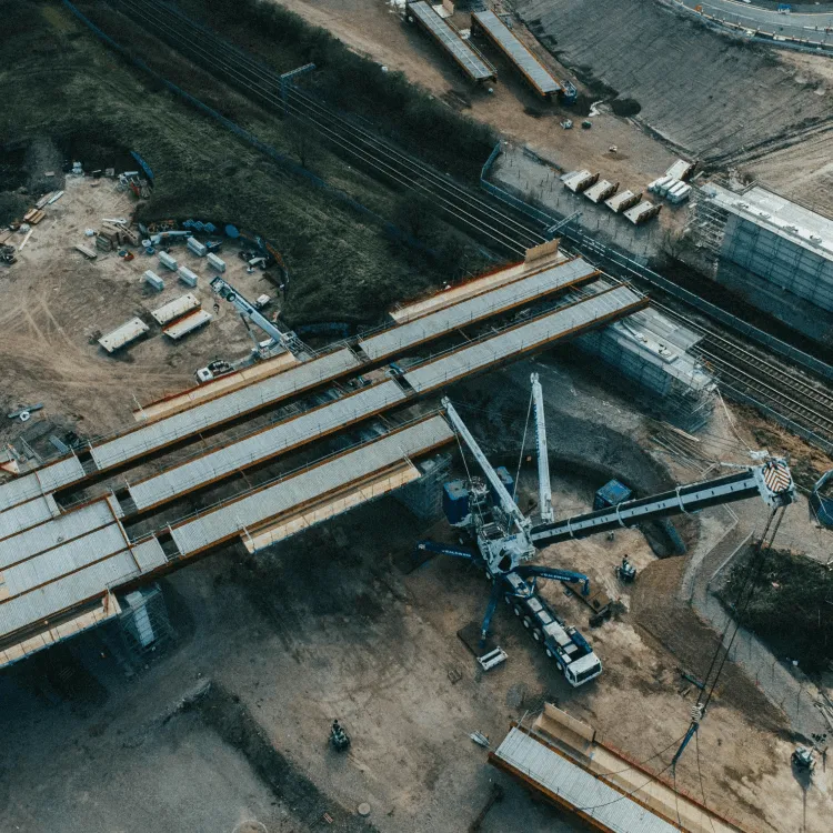 Flat rack container with project cargo